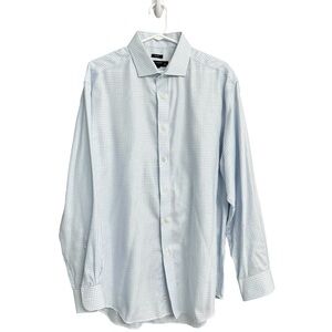 Pronto Uomo‎ Non-Iron Dress Shirt Size 17.5